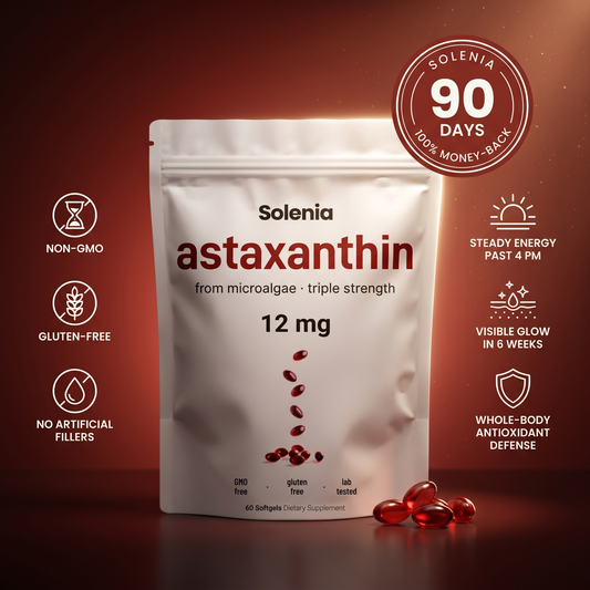 SOLENIA Astaxanthin 12mg Softgels