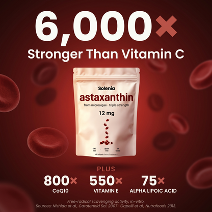 SOLENIA Astaxanthin 12mg Softgels